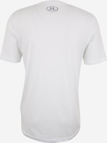 T-Shirt fonctionnel 'Team Issue' UNDER ARMOUR en blanc