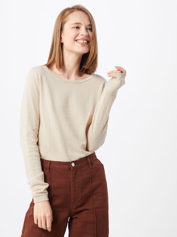 VERO MODA Sweater 'Care' in Beige: front