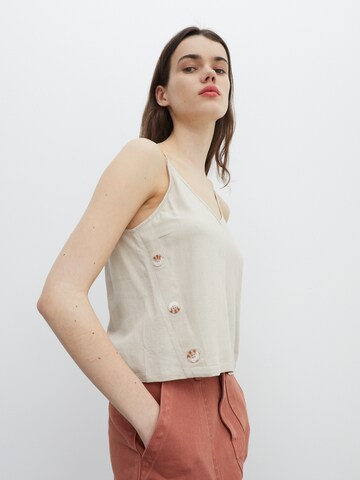 EDITED Blouse 'Yamina' in Beige: front