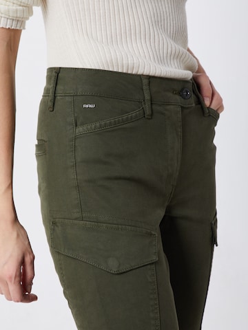 G-Star RAW Skinny Cargo Pants in Green