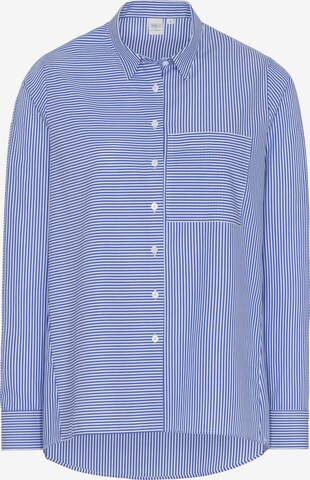 ETERNA Blouse in Blauw: voorkant