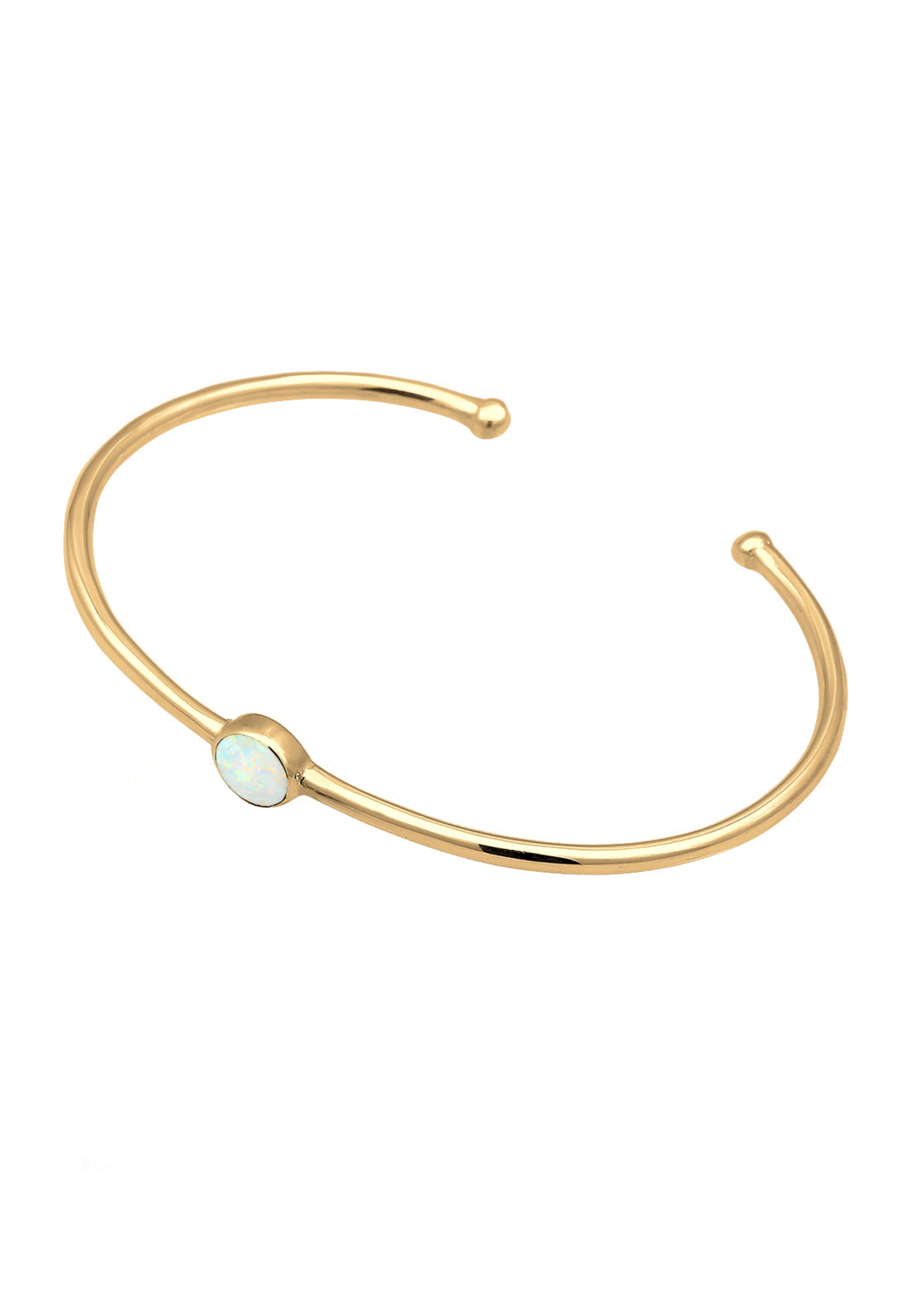 ELLI Armreif 'Opal' in Gold