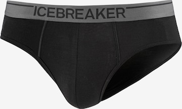 Sous-vêtements de sport ICEBREAKER en noir : devant