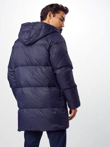 Manteau d’hiver 'AVEYRON' JOTT en bleu : derrière