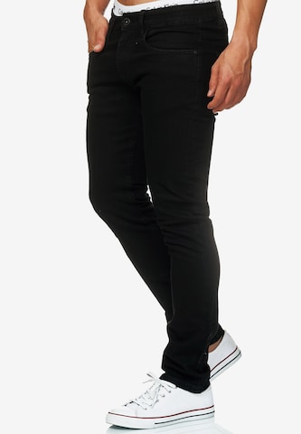 Coupe slim Jean 'Texas' INDICODE JEANS en noir