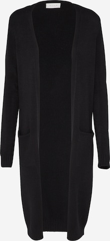 VILA Knitted Coat 'Ril' in Black: front