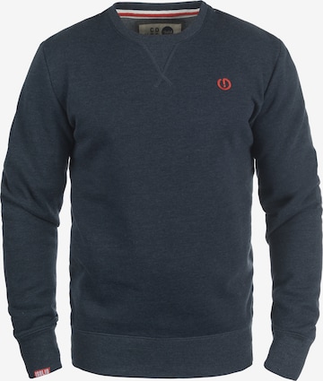 !Solid Sweatshirt 'Benn O-Neck' in Blue: front