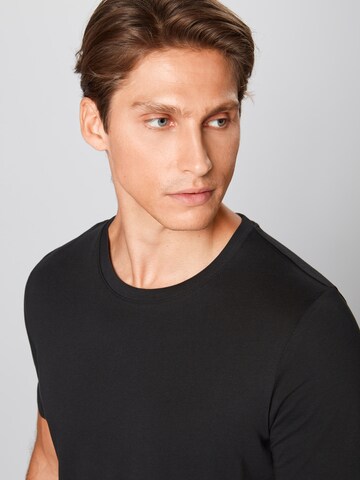 JACK & JONES Slim Fit T-Shirt in Schwarz