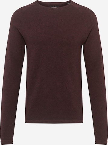 JACK & JONES Sweater 'Hill' in Red: front