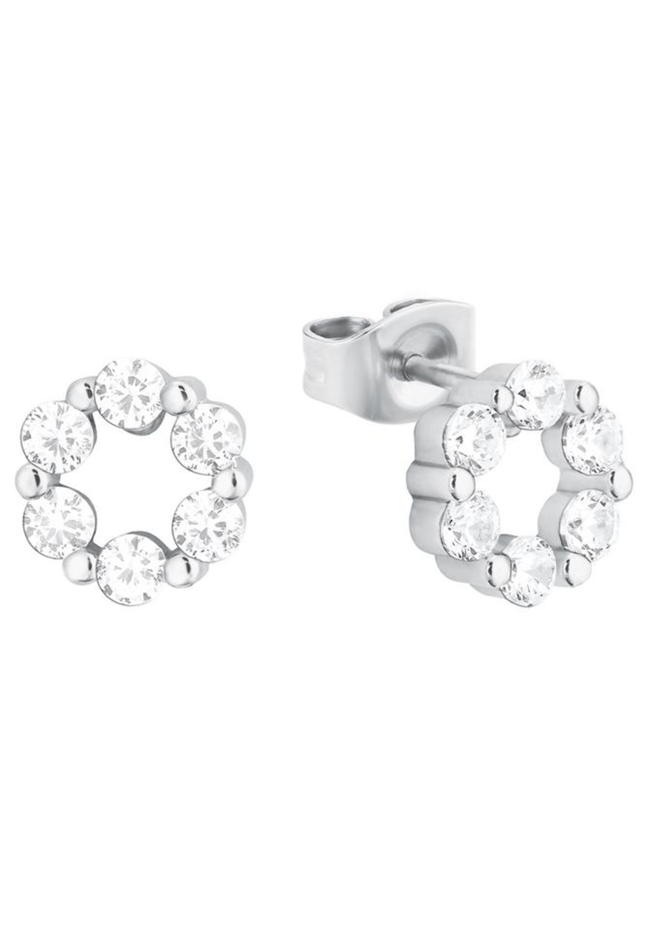 AMOR Ohrringe in Silber: Vorderseite