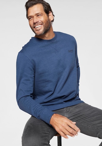Man's World Sweatshirt in Blue: front
