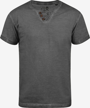 !Solid Shirt 'Tino' in Zwart: voorkant