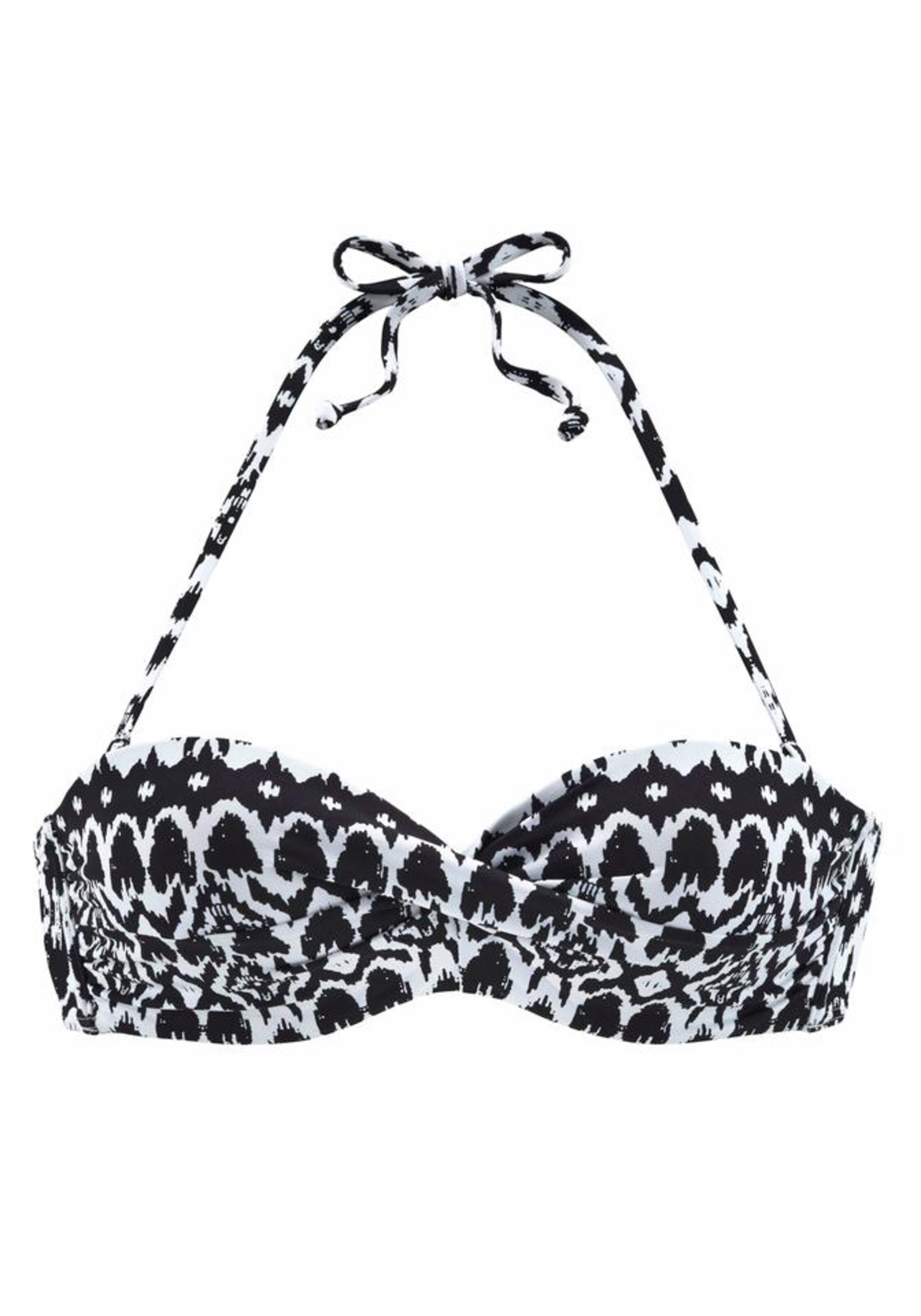 LASCANA - Bügel-Bandeau-Top "Grace" in schwarz