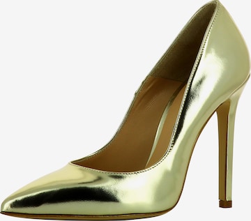 EVITA Pumps in Gold: predná strana