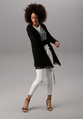 VIVANCE Knit Cardigan in Black