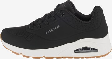 SKECHERS Nizke superge 'UNO STAND ON AIR' | črna barva