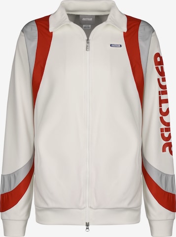 ASICS SportStyle Zip-Up Hoodie in White: front