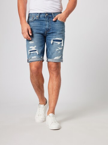 LEVI'S ® Slimfit Shorts '511' in Blau
