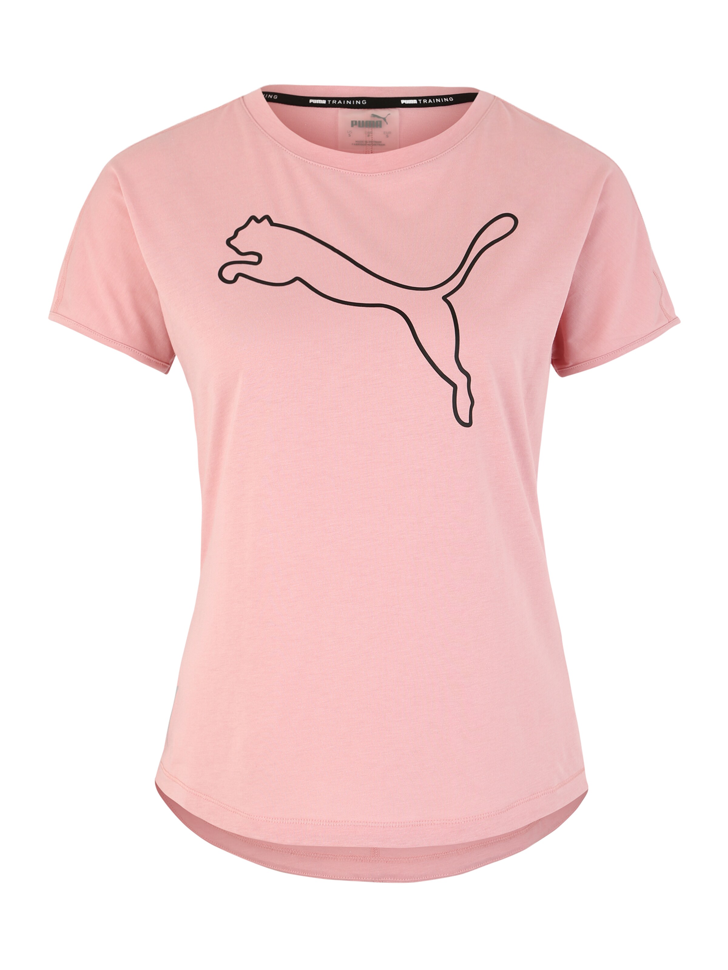 PUMA - Functioneel shirt 'Cat Tee' in de kleur Rosa