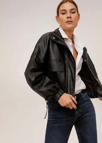 Skinny Jean 'Kim' MANGO en bleu