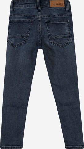 GARCIA Slimfit Jeans 'Xevi' i blå