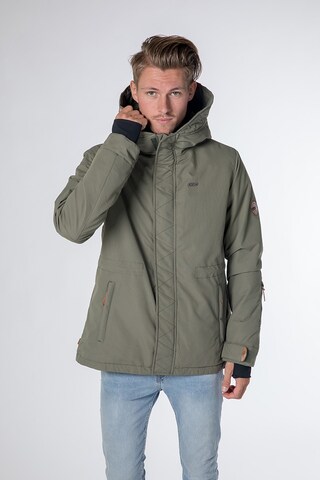 Veste fonctionnelle 'Mr. Diamond' CNSRD en vert : devant