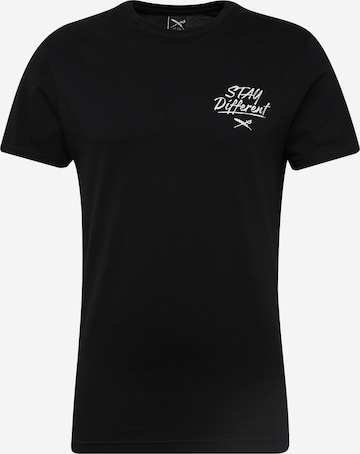 Iriedaily Shirt 'Bye Bye Cat' in Black: front