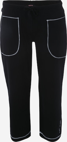 H.I.S Regular Pants in Black: front