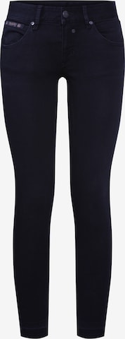 Skinny Jeans 'Touch Cropped' di Herrlicher in nero: frontale