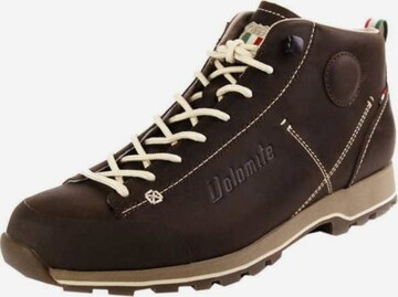 Dolomite Lace-Up Shoes in Brown: front