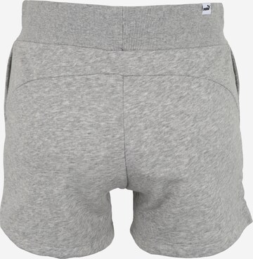 Regular Pantalon de sport PUMA en gris : derrière