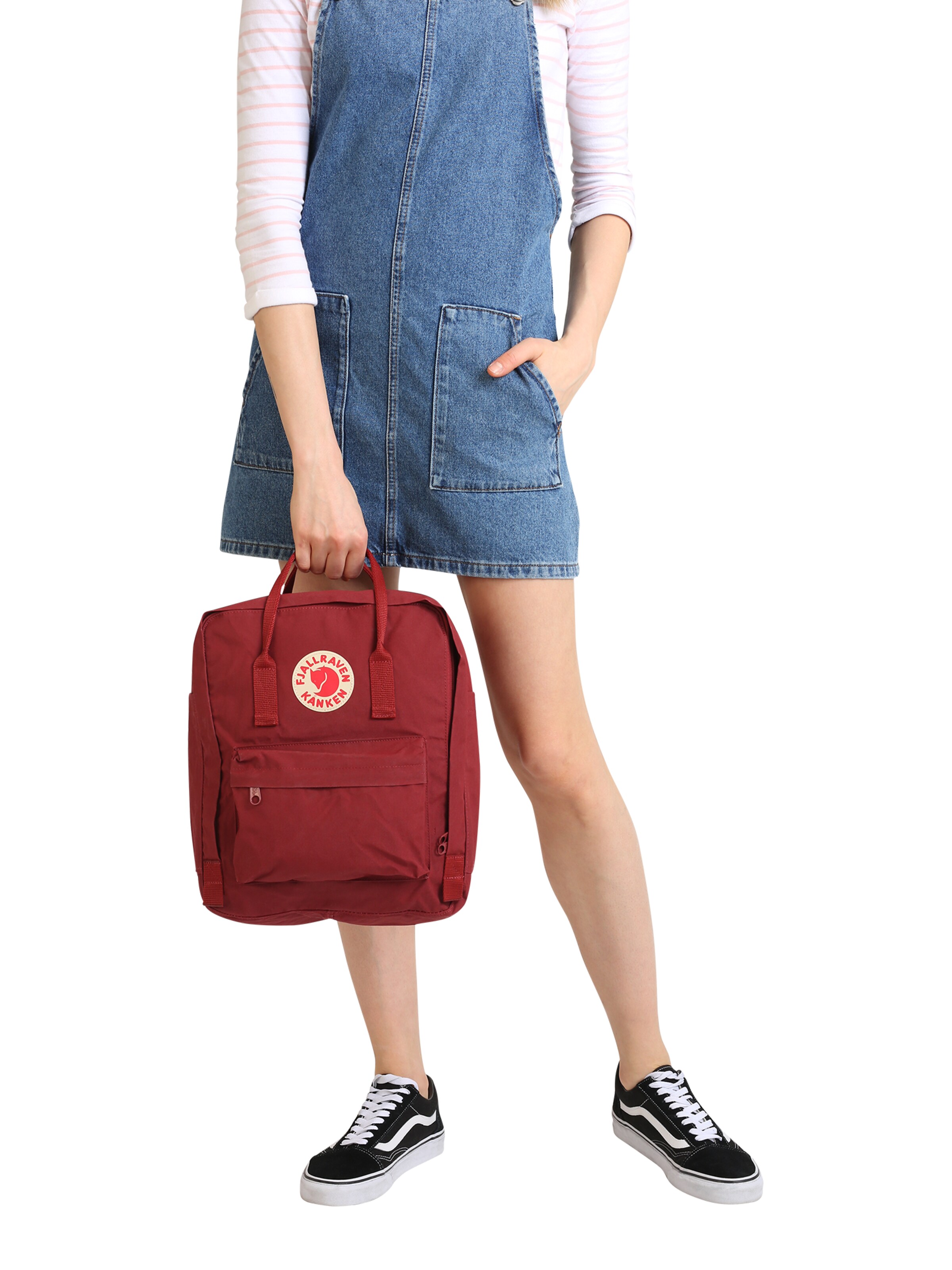 Fjällräven Rugzak 'Kånken' in Rood