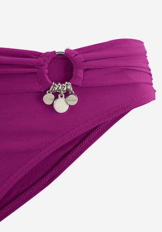 s.Oliver Push-up Bikini w kolorze fioletowy