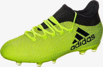 ADIDAS PERFORMANCE Fußballschuh 'X 17.1 FG' in Gelb: predná strana