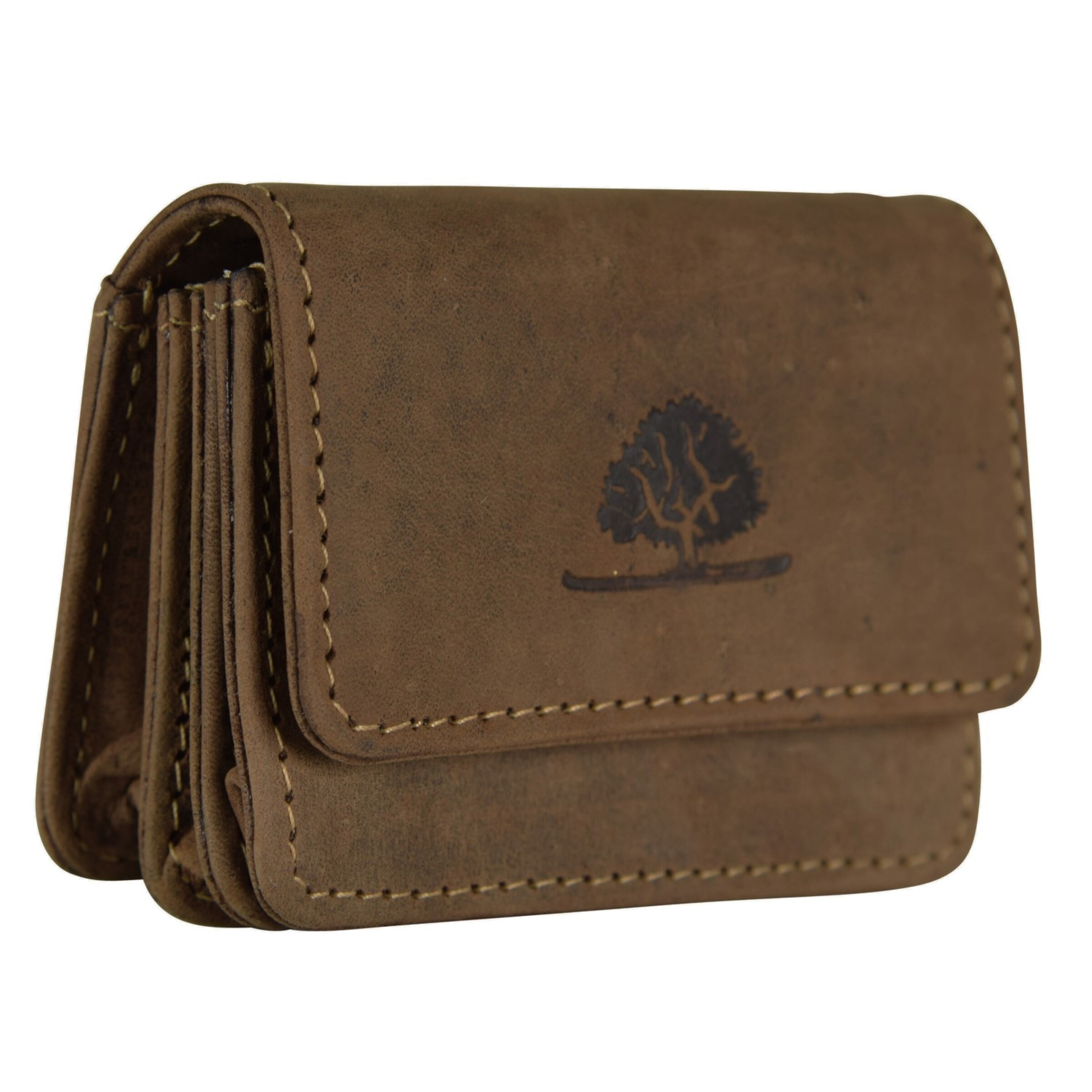 GREENBURRY Wallet in Brown: front
