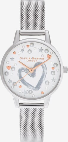 Olivia Burton Uhr in Silber: predná strana