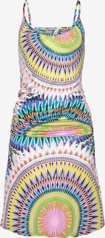 BEACH TIME Plážové šaty - zmiešané farby: predná strana