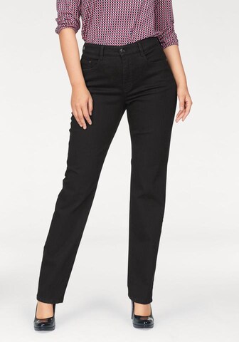 MAC Loosefit Jeans 'Stella' in Schwarz: Vorderseite