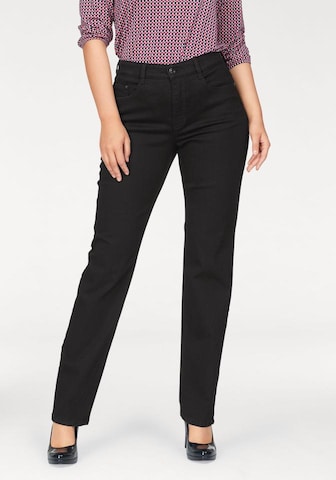 MAC Regular Jeans 'Stella' in Black: front