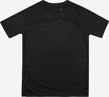 T-Shirt fonctionnel 'Academy' NIKE en noir : devant