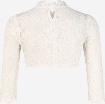 SPIETH & WENSKY Traditional Blouse 'Pudel' in White