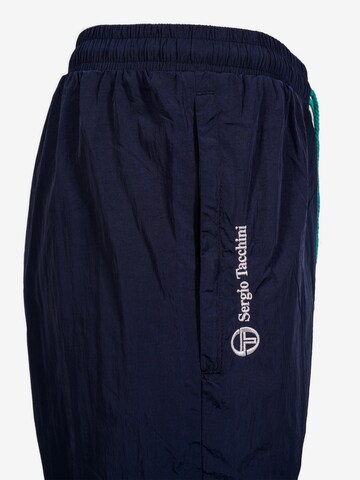 Sergio Tacchini Tapered Sportbroek 'Sinzio' in Blauw