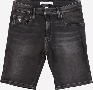 Calvin Klein Jeans Normální Džíny – černá: přední strana