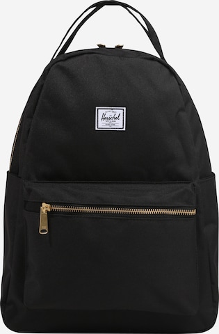 Herschel - Mochila 'Nova' en negro: frente