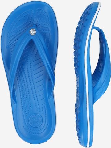 Tongs Crocs en bleu