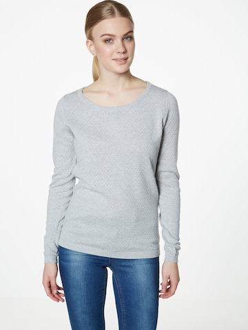 VERO MODA Sweater 'Care' in Grey: front