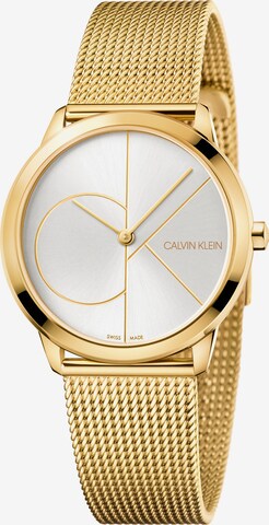 Calvin Klein Uhr in Gold: predná strana