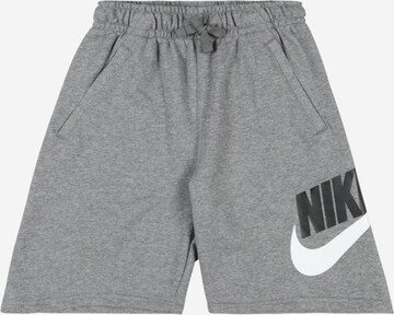 pelēks Nike Sportswear Standarta Bikses: no priekšpuses