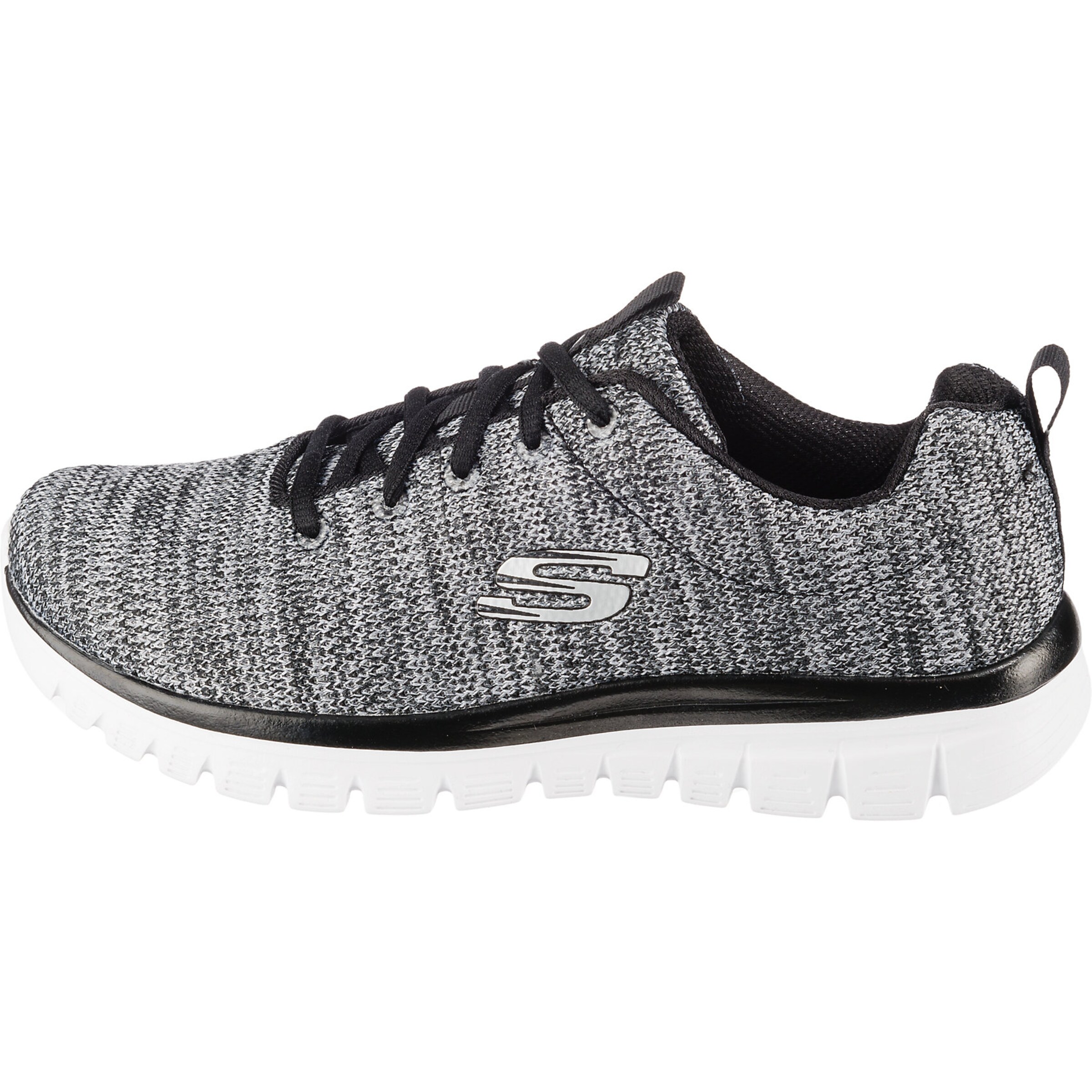 SKECHERS Sneaker 'Graceful -Twisted Fortune' in Grau