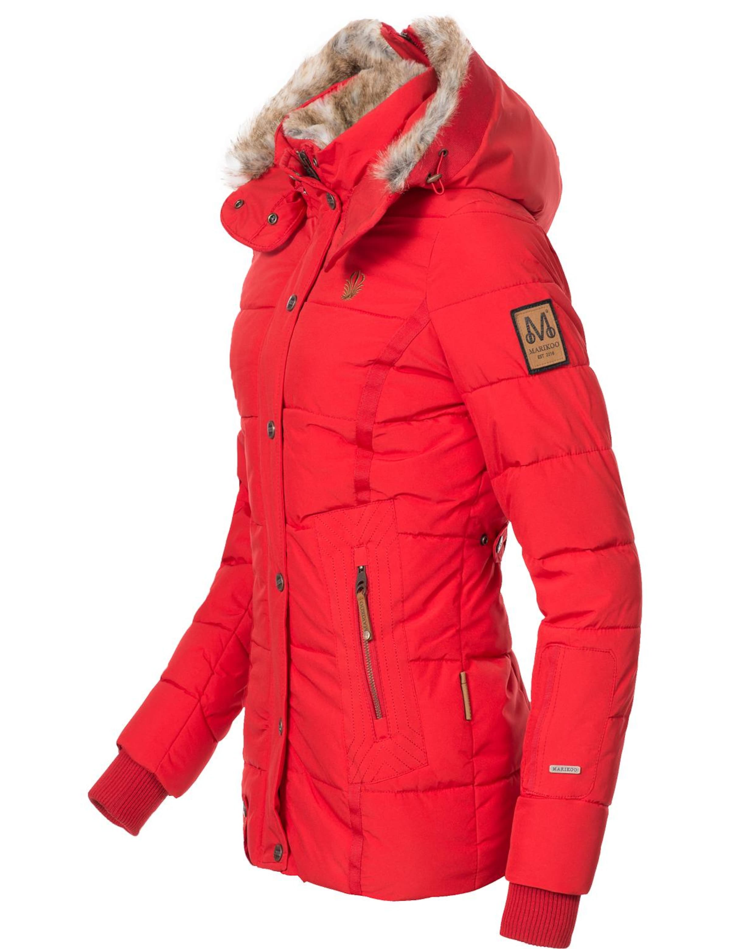 MARIKOO Winter jacket 'Nekoo' in Red